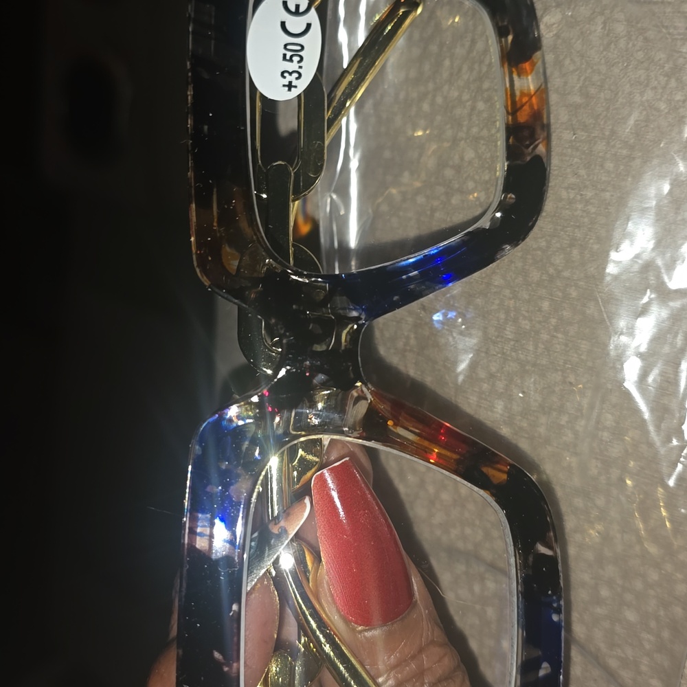 Colorful Square Reading Glasses*readers*+3.50 - Picture 5 of 5